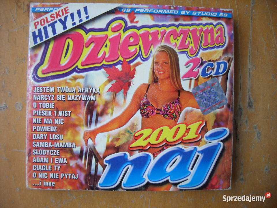 Płyta CD Dance DZIEWCZYNA NAJ 2001 2 CD dolnośląskie Wołów sprzedam
