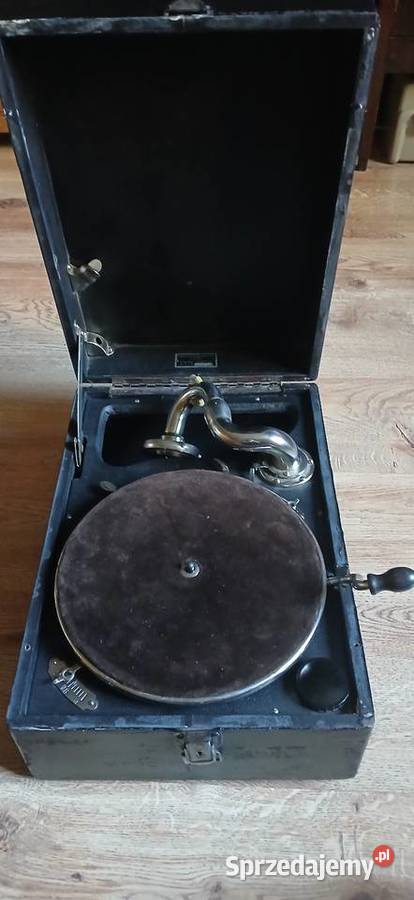 POLSKI gramofon walizkowy Muza