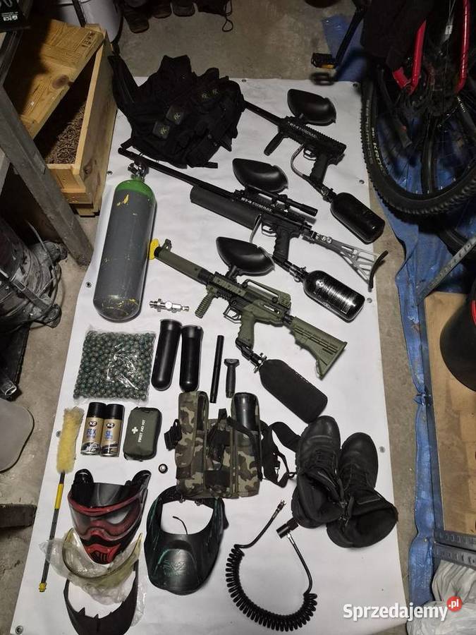 3 markery paintball masa asortymentu Elbląg sprzedam