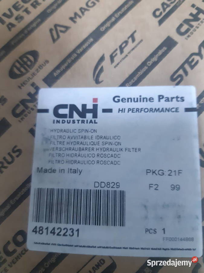 Filtr hydrauliki oryginał CNH 48142231 84226258 Koronowo