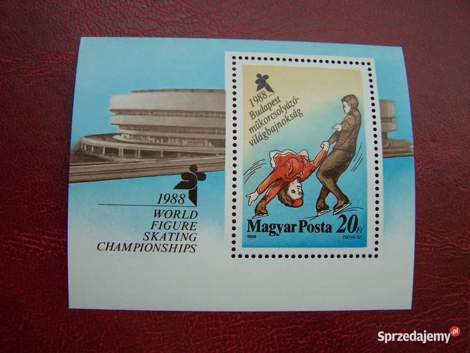 Węgry 1988 MNH Mi 394651 Sport Łyżwiarstwo Tychy