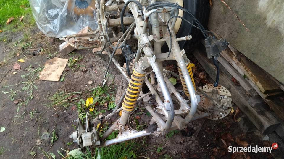 Yamaha Warrior 350 części rama oś wahacze Motoryzacja wielkopolskie Tuliszków