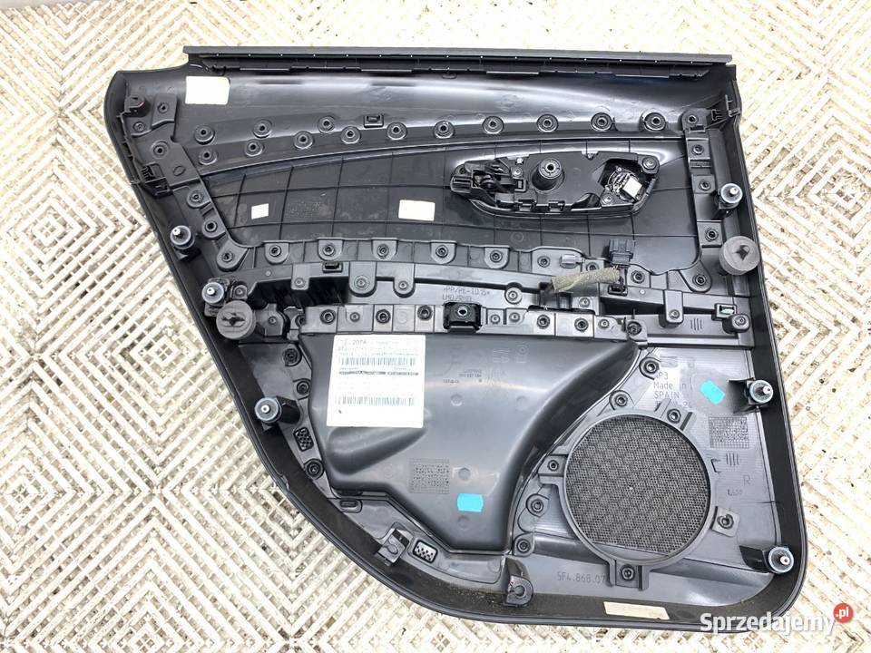 BOCZEK DRZWI PRAWY TYŁ SEAT LEON III Hatchback