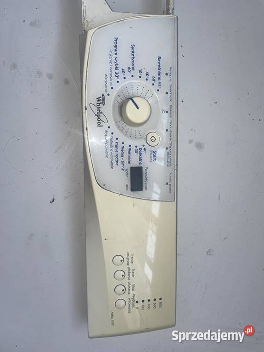 panel sterowania pralki Whirlpool AWM 6081 wielkopolskie Ostrów Wielkopolski