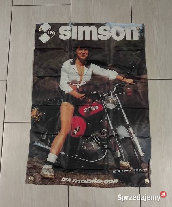 Baner plakat Romet pony m2 301 motorynka dkw NSU Gniezno