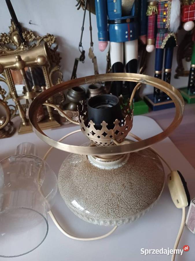 Lampa stołowa PRL Wałbrzych Poznań