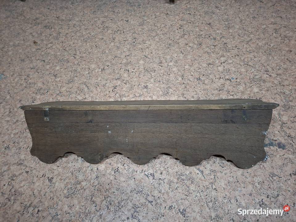 Stara drewniana półka do odnowienia małopolskie Nowy Sącz