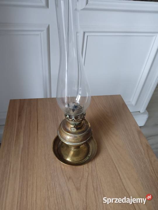 Lampa naftowa miedziana Limanowa