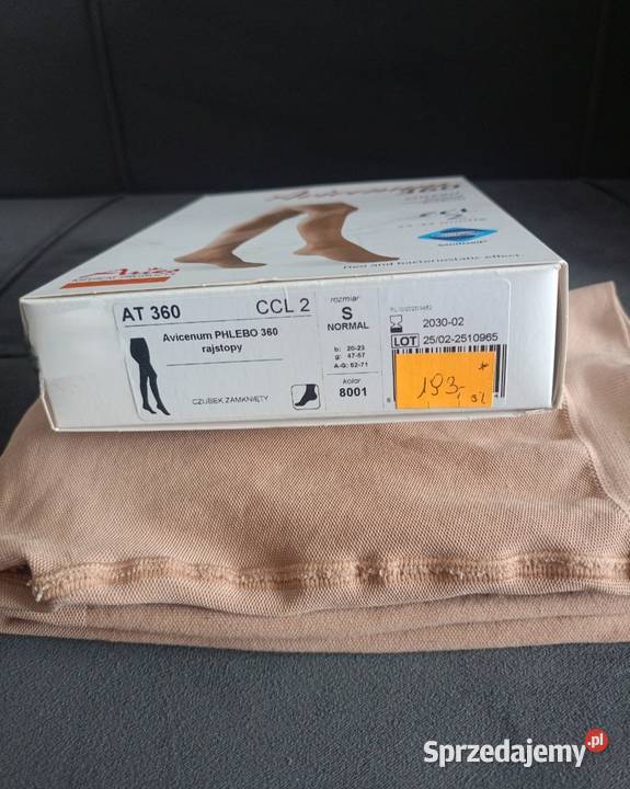 Rajstopy uciskowe 2 klasa kompresji Aries Bochnia sprzedam