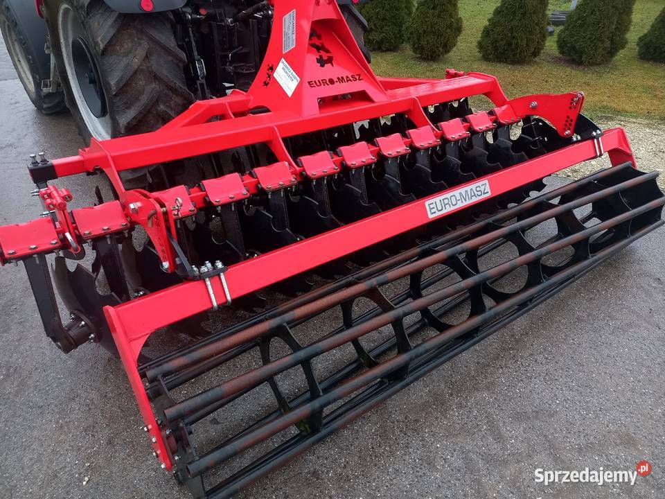 Brona talerzowa NOWA EuroMasz talerzówka agregat Izbica Kujawska