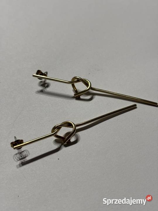 Kolczyki węzeł serca kujawsko-pomorskie Bydgoszcz