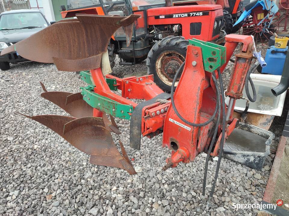 Pług obrotowy kverneland 2 skiby Nowa Słupia