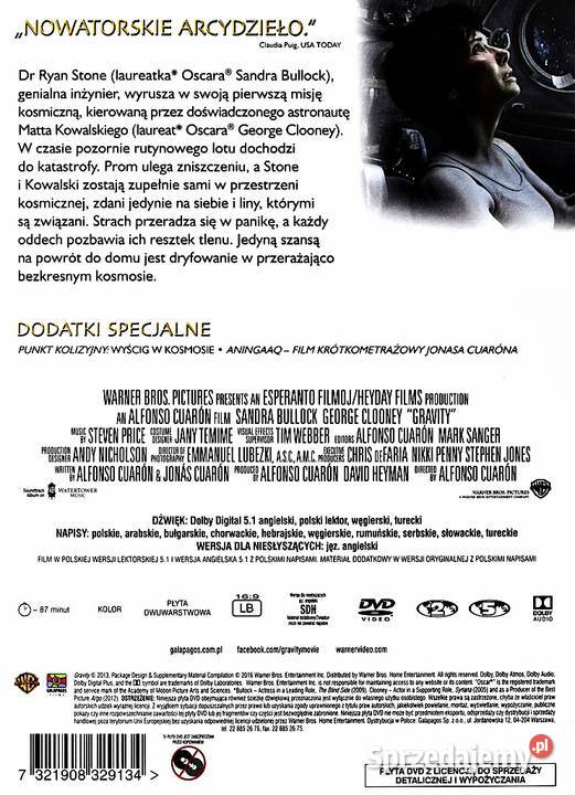 GRAWITACJA SANDRA BULLOCK PREMIUM COLLECTION Kalisz sprzedam