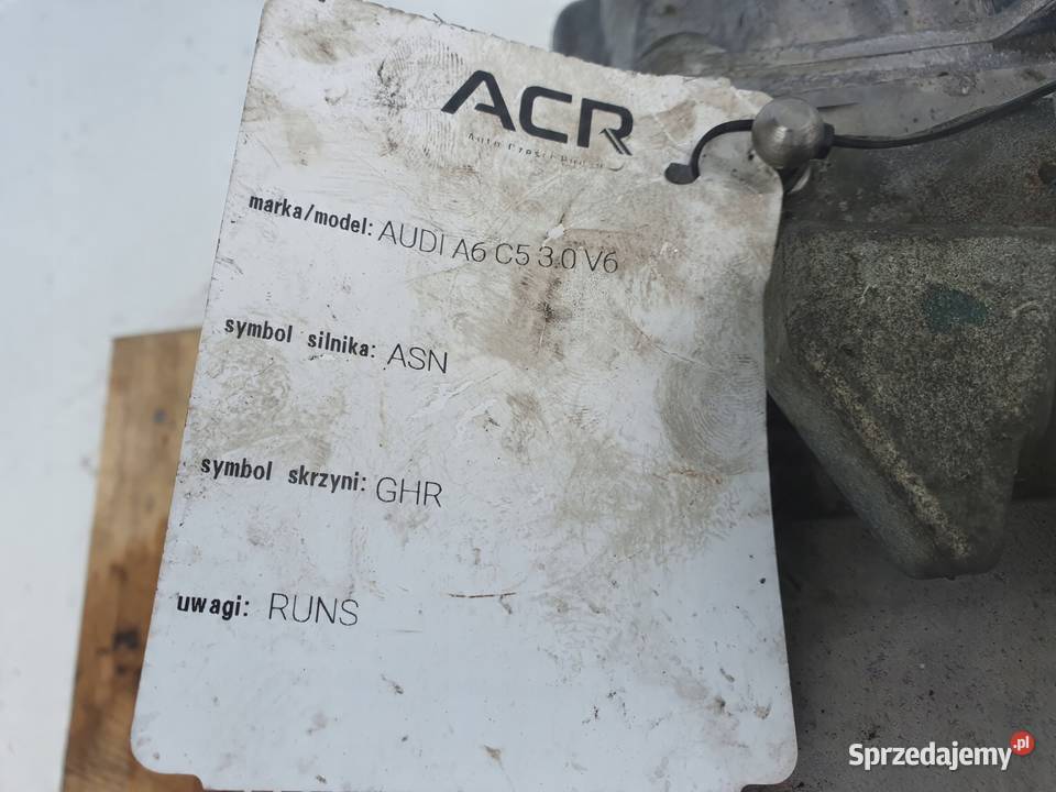 Audi A4 B6 30 V6 AUTOMATYCZNA SKRZYNIA BIEGÓW lubelskie Janów