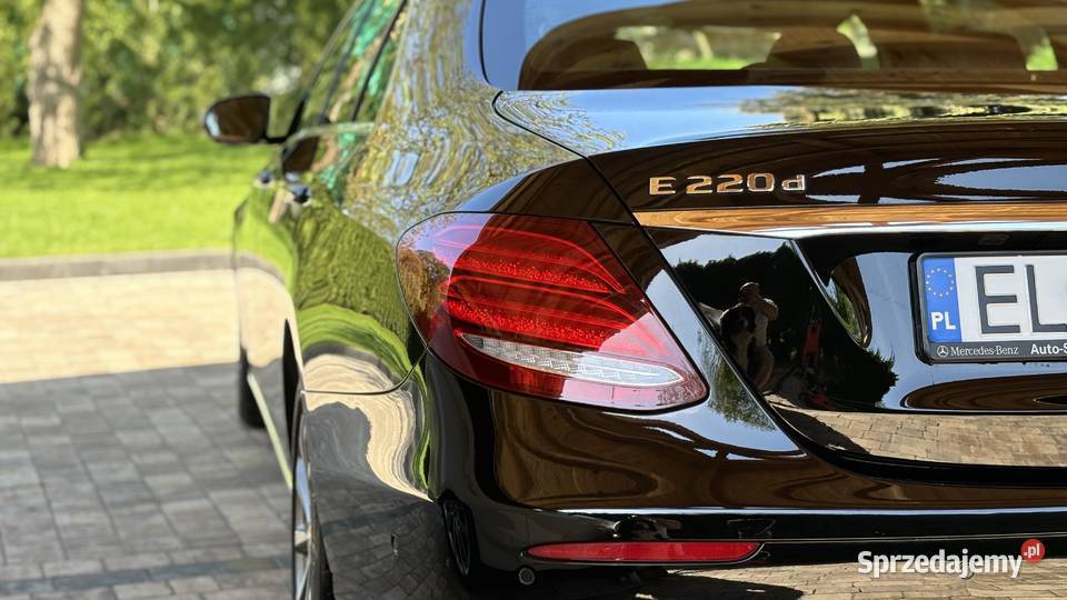 MercedesBENZ 220 d W213 salon Polska Warta