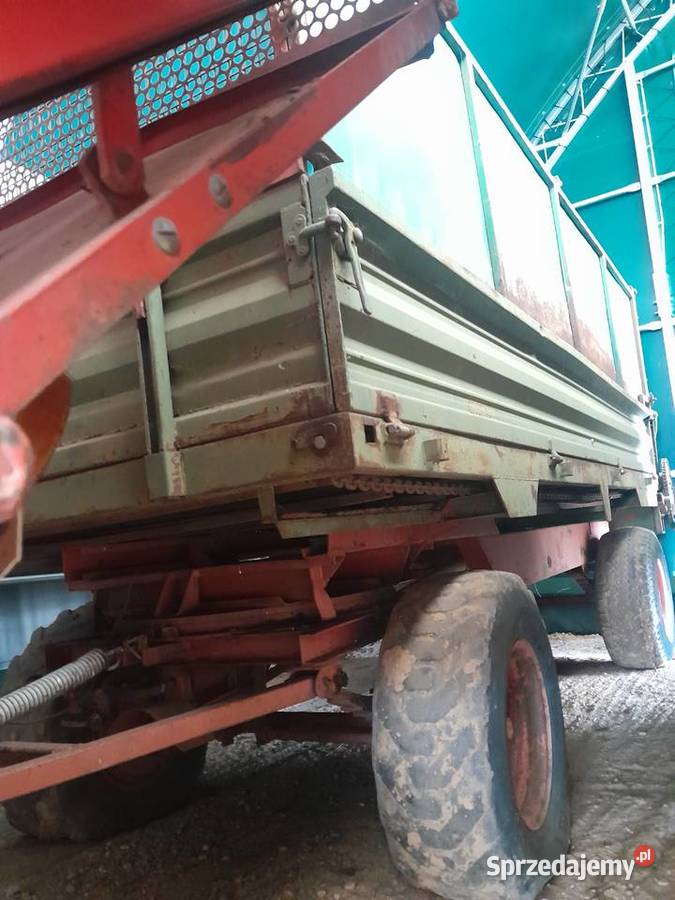 Rozrzutnik 8 tonowy krone przyczepa do kukurydzy Krone Zimna sprzedam