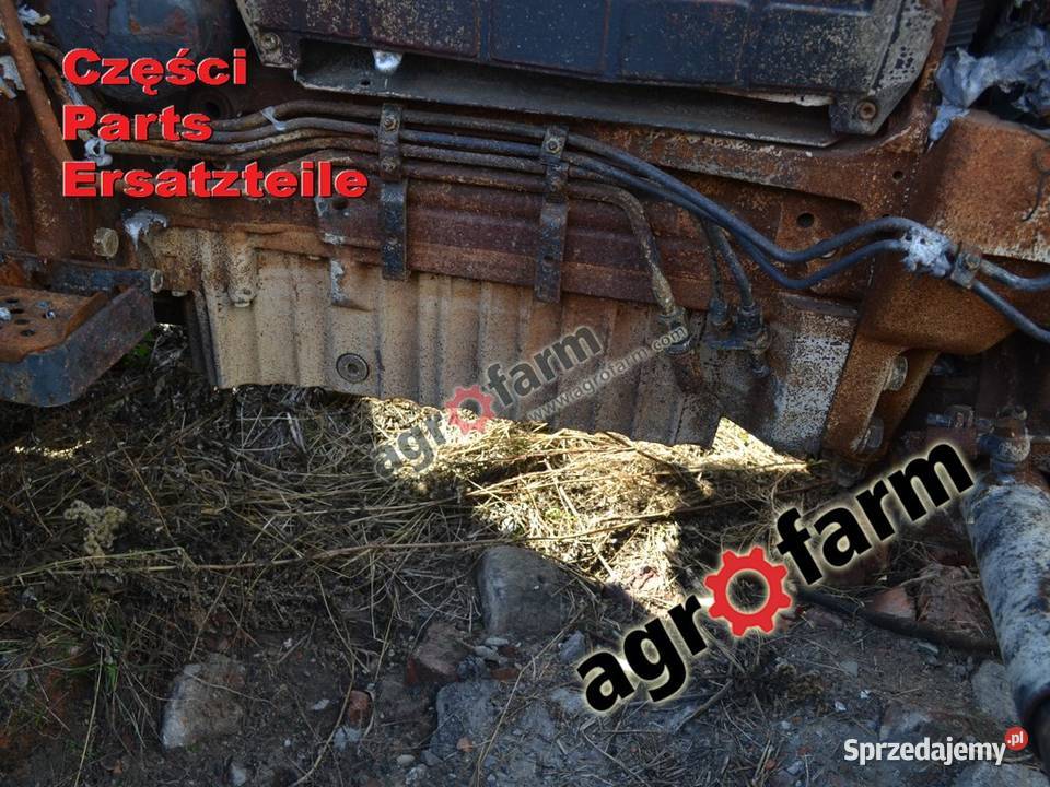 Fendt 718 części skrzynia biegów most przedni