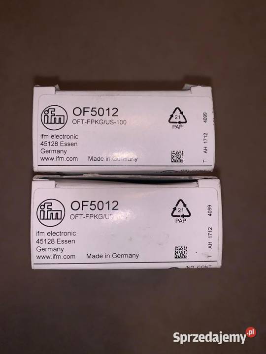 IFM OF5012 Photoelectric sensor sprzedam