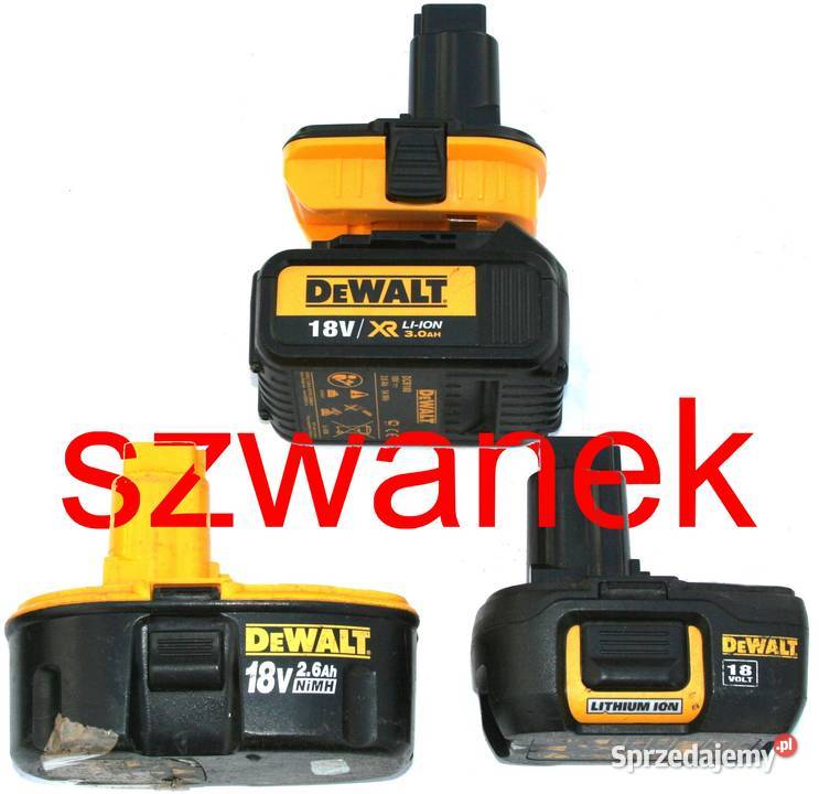 DeWALT Adapter konwerter z 18V NiCD na Liion USB Rybnik