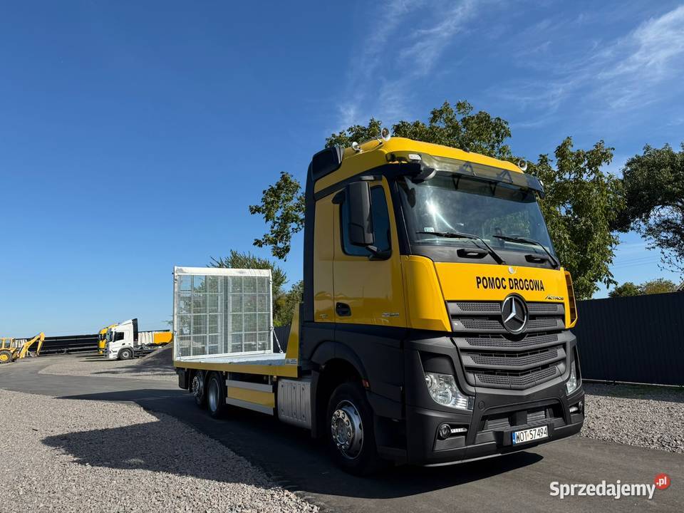 Mercedes Benz Actros Autolaweta pomoc drogowa automatyczna lubelskie