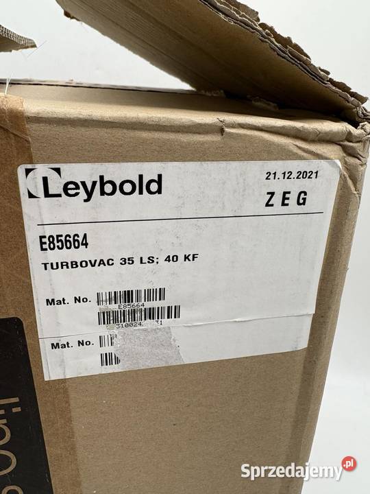 Leybold Turbovac TMP 35 LS E85664 Warszawa