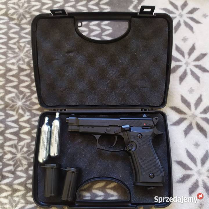 Pistolet wiatrówka Beretta M84 FS 45 mm BB CO2 Warszawa