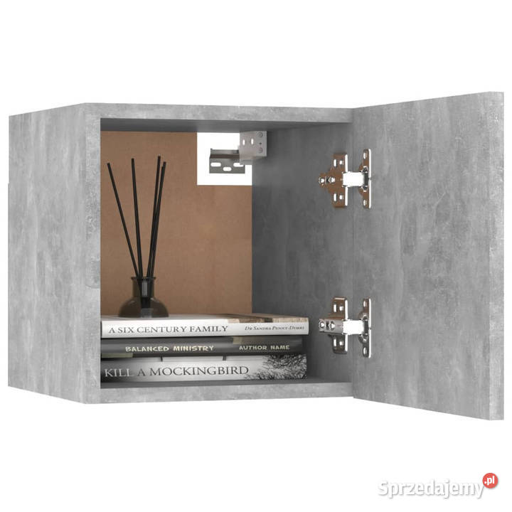 Szafka nocna szarość betonu 305x30x30 WM3079718 Warszawa
