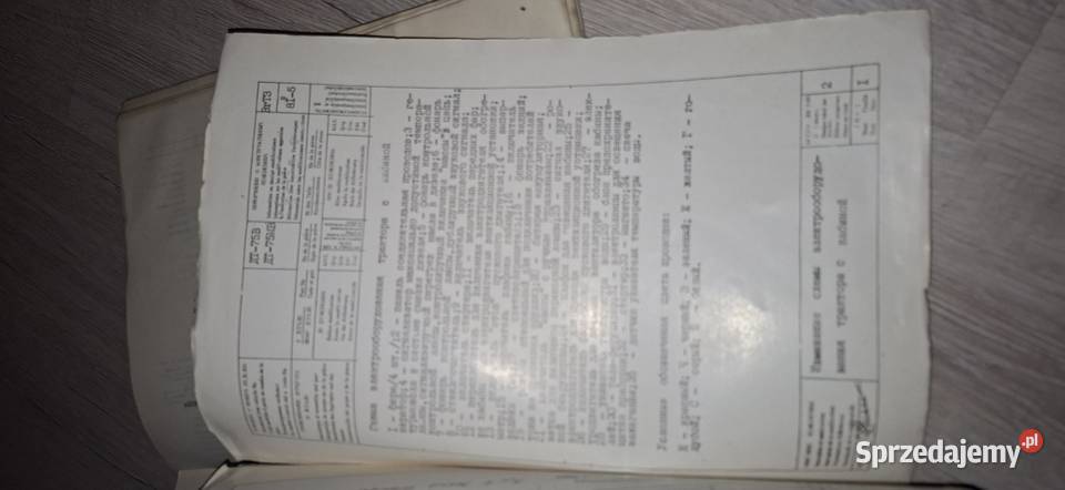 Instrukcja obsługi katalog części zamiennych Antykwariat