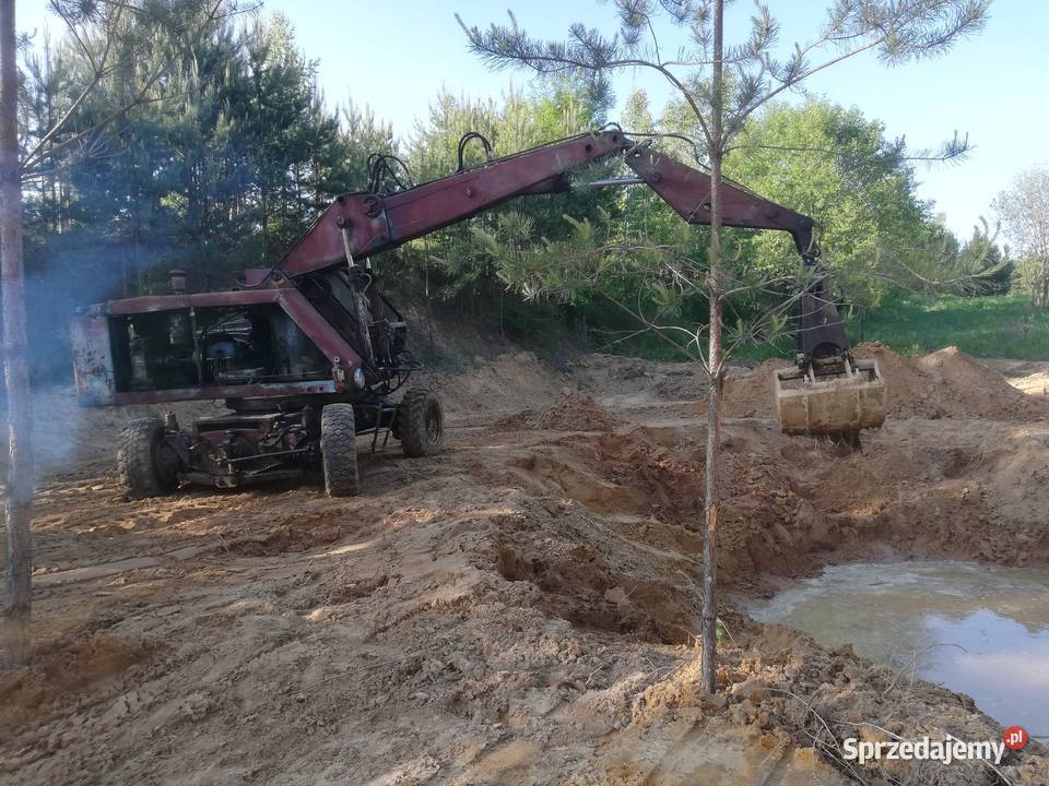 Koparka Fortschritt T174 sprawna Koparki Konstantynów Łódzki