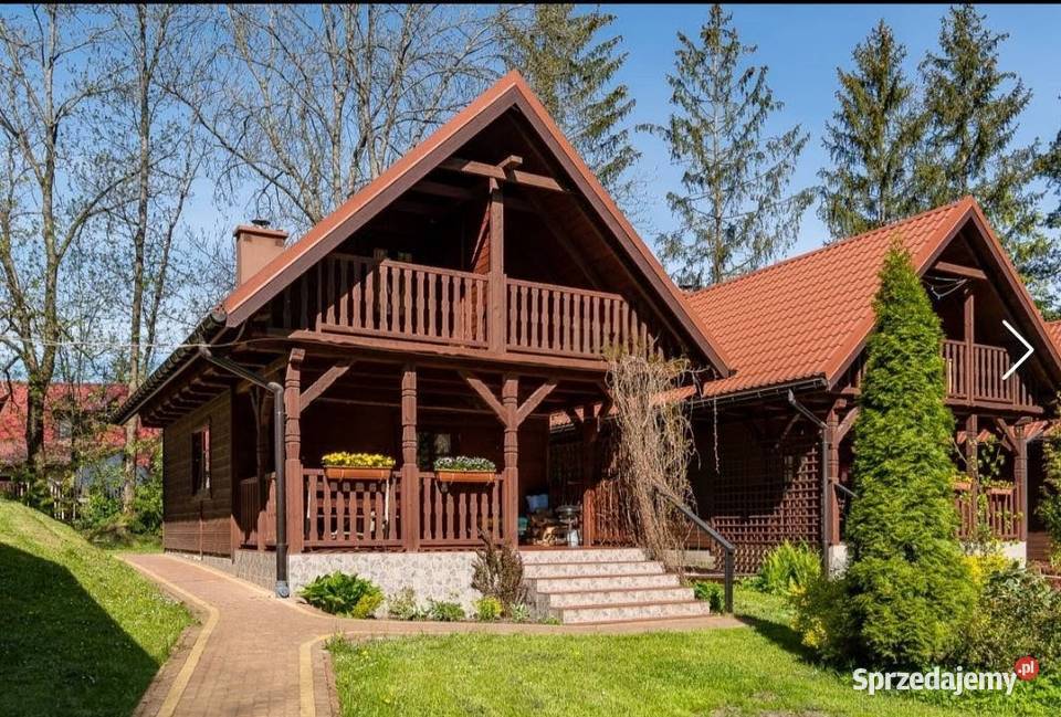 Na sprzedaż 2 domki letniskowe 250 m j Nidzkiego 1500m2 Karwica