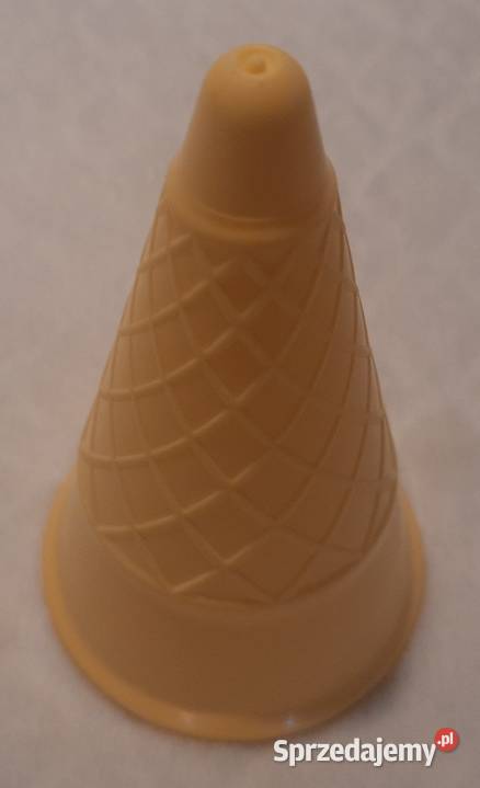 Rożek lody plastikowy sztuczny wafelek 11 sprzedam