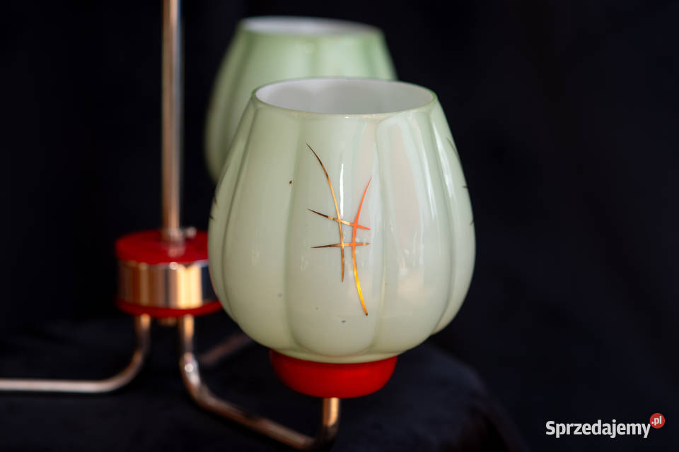 Żyrandol lata 70 Look PopArt MidCentury Vintage Dąbrowa Górnicza sprzedam