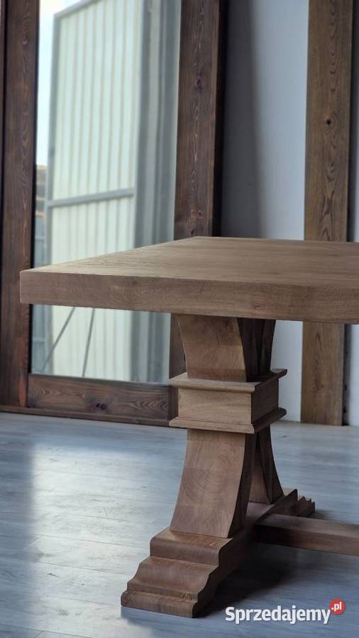 Stół dębowy rozkładany 100cm Łódź