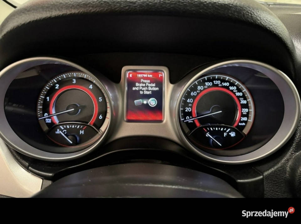 Fiat Freemont 20d 170 automat 7os Skóry Navi DVD Samochody osobowe Gdańsk