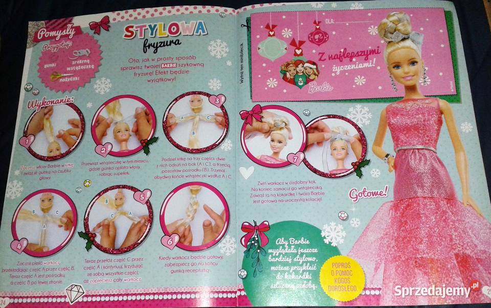 Zabawy i marzenia z Barbie Egmont 5 egzemplarzy miękka Chełm