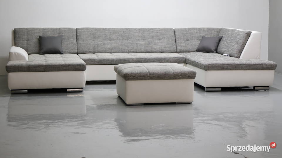 TND nowy niemiecki narożnik U z funkcja spania Poznań