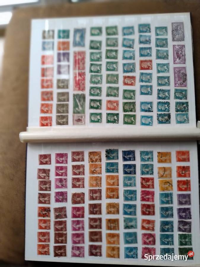 Znaczki francuskie 1954r Kraków