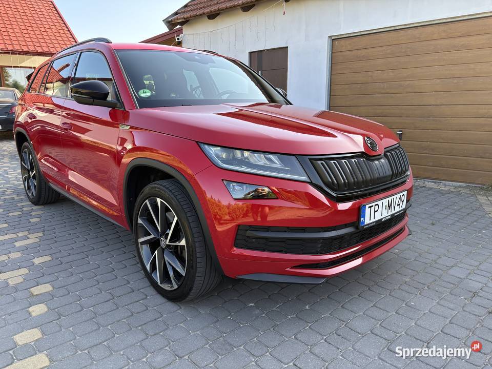 Skoda Kodiaq SPORTLINE 20 TSI 190 DSG 4x4 świętokrzyskie Pińczów sprzedam