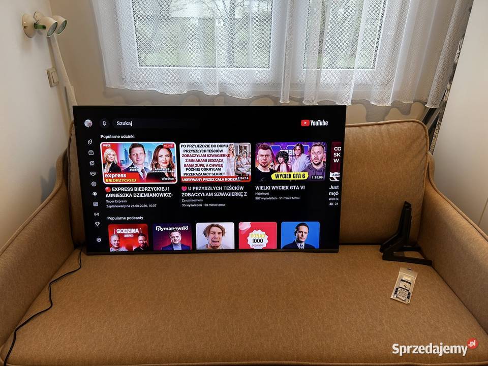 Telewizor Samsung QE43Q68DAU 43 QLED 4K Tizen Bielsko-Biała