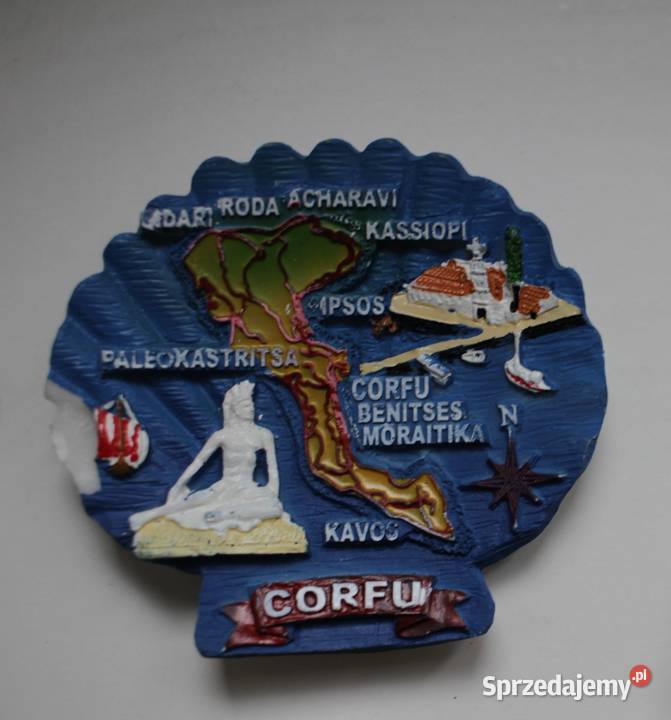 magnes magnesy lodówka lodówkę Grecja wakacje Toruń