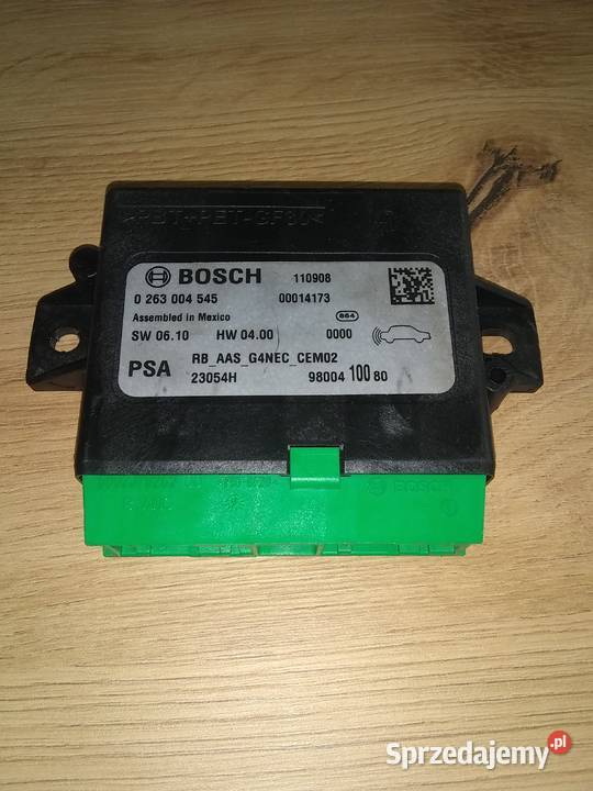 Moduł czujników parkowania Citroen Peugeot Układ elektryczny