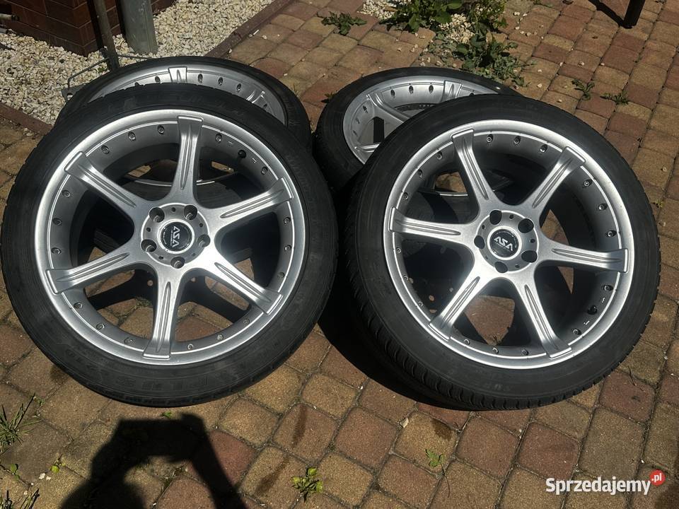komplet felg ASA 19 24540 R19 rozstaw 5x112