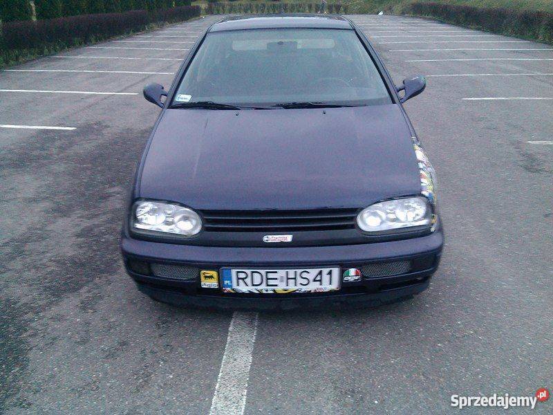 Vw golf 3 gwint tuning alu16 14 90 poduszka powietrzna Brzostek