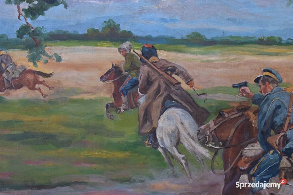 Wojciech Kossak Pogoń Wojska Polskiego Kraków