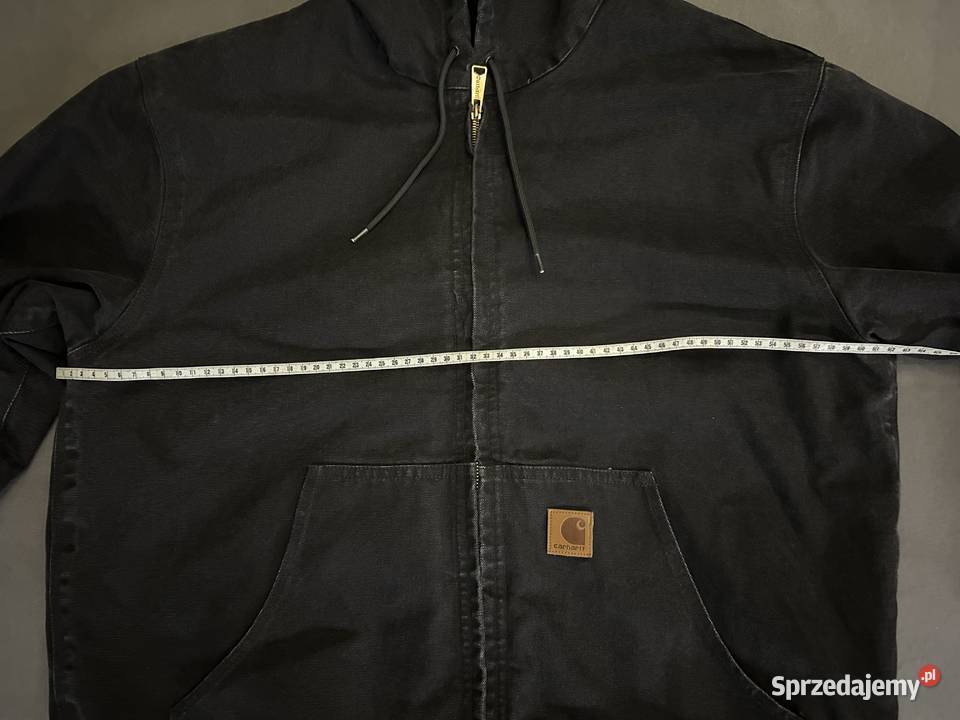 Kurtka Carhartt WIP z kapturem zimowa jesienna