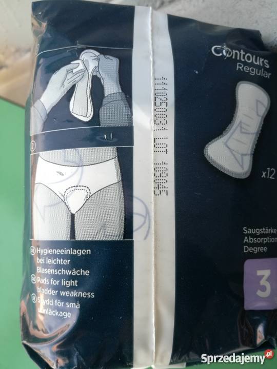 DUŻE podpaski starszych osób Stargard