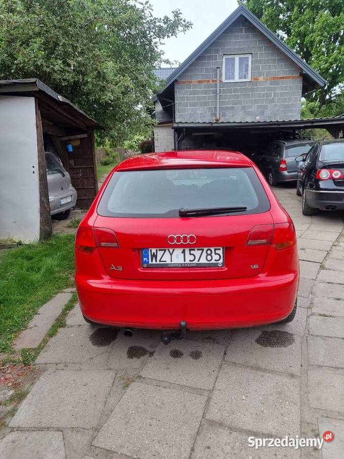 Audi A3 8p 16 MPI jeden właściciel 6 lat łódzkie Skierniewice