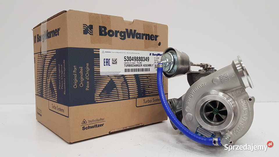 Nowa turbosprężarka BorgWarner KKK 53049880349 mazowieckie