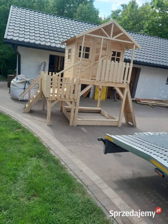 Domek drewniany plac zabaw Dębica