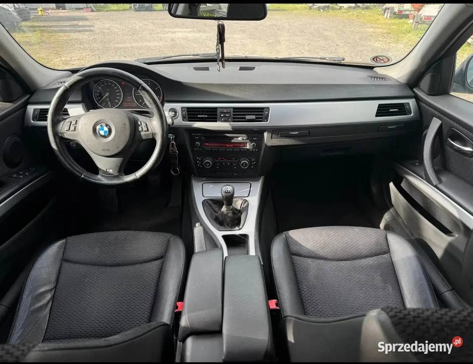 Fotele półskóry BMW E90 grzane pompowane Fotele i kanapy Chojnów